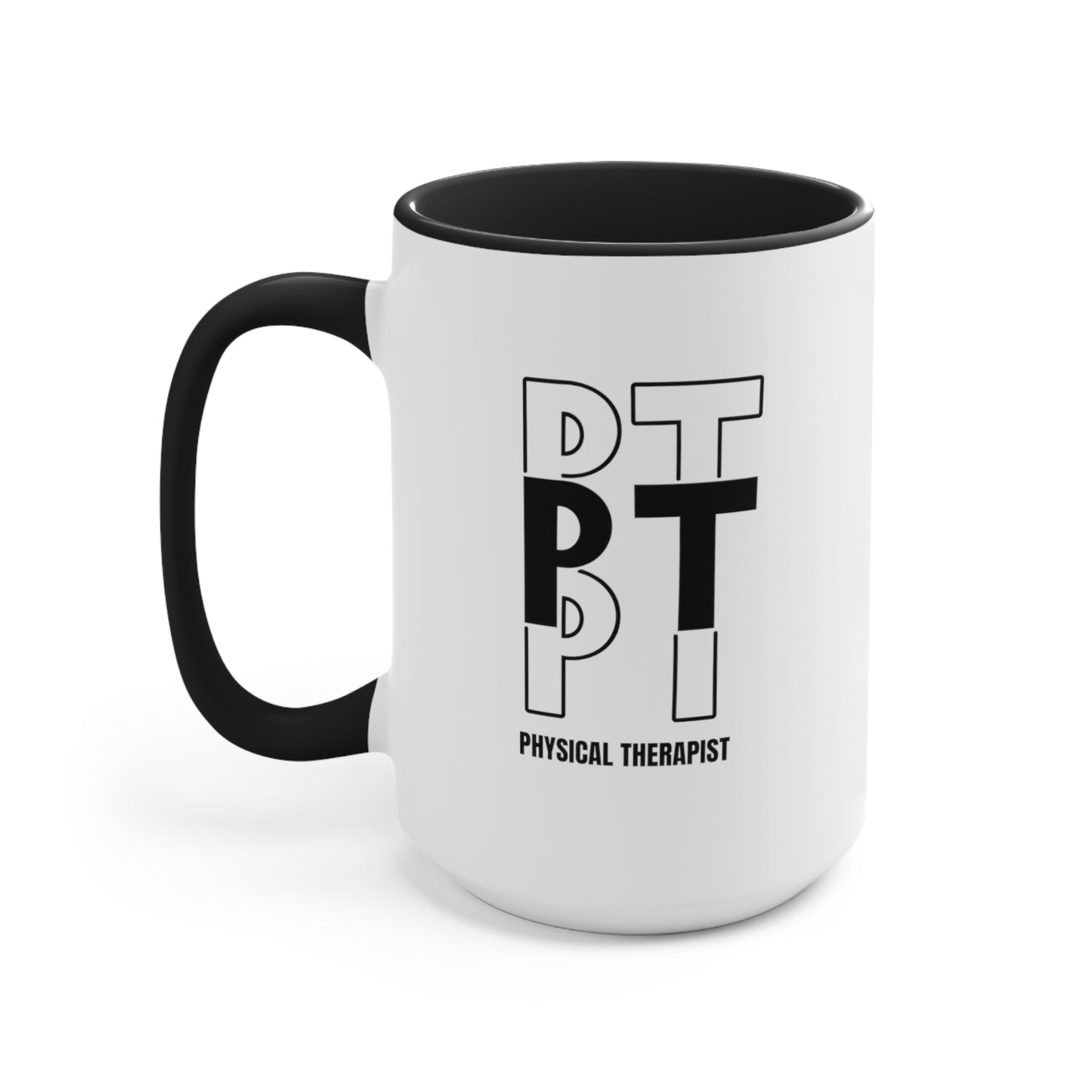 PT "Triple Text" Accent Mugs