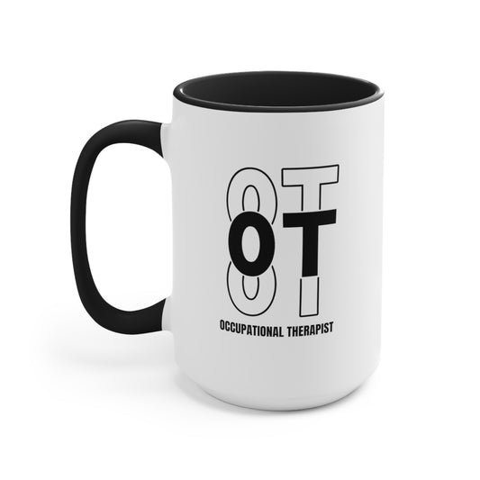 OT "Triple Text" Accent Mugs