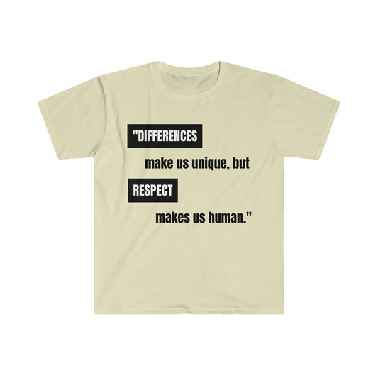 Differences- Unisex Soft-Style T-Shirt